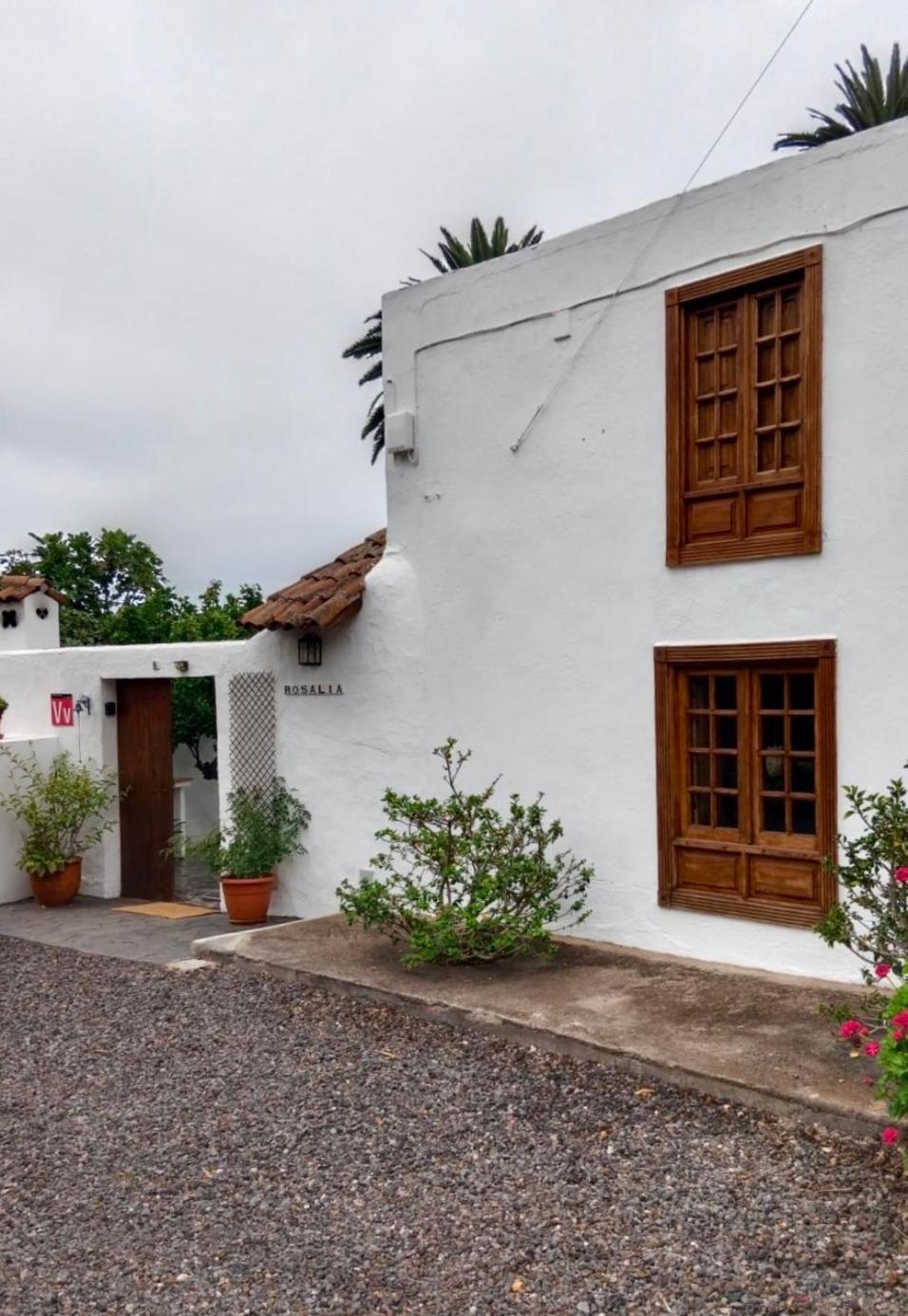 Casa Canaria Tradicional Rosalia Los Silos Exteriér fotografie